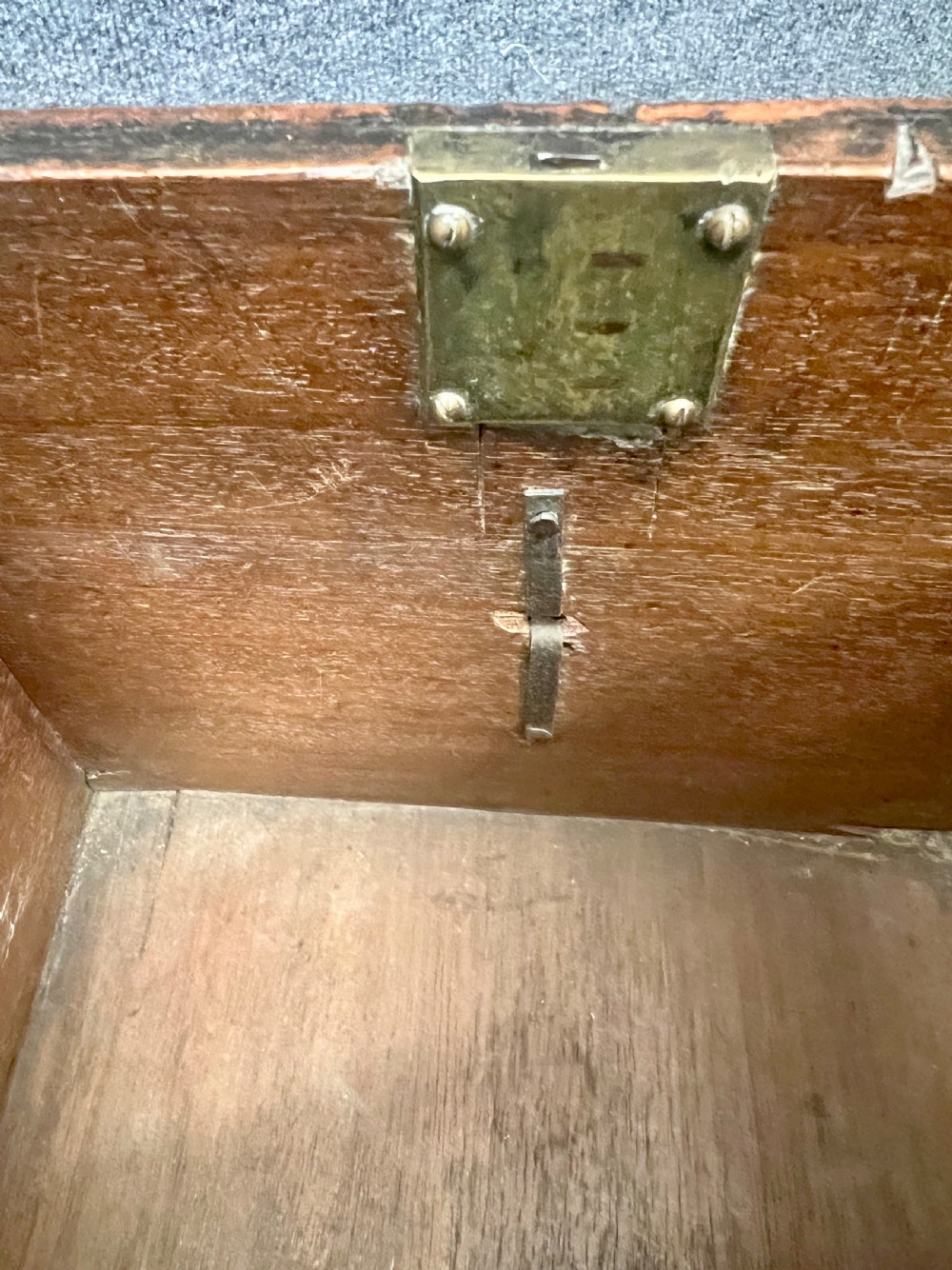 Small Antique Burr Walnut Chest on Stand View XI