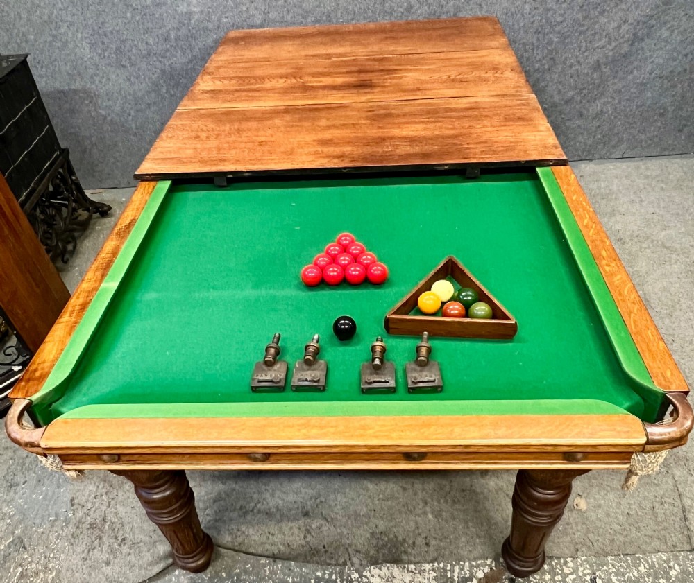 E.J. Riley 3/4 Size Metamorphic Snooker Dining Table