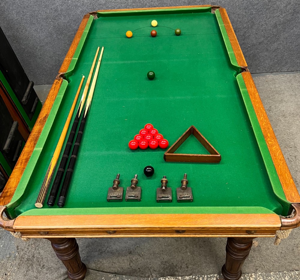 E.J. Riley 3/4 Size Metamorphic Snooker Dining Table View III