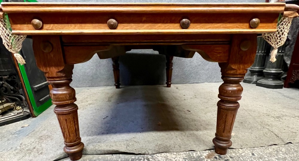 E.J. Riley 3/4 Size Metamorphic Snooker Dining Table View VII