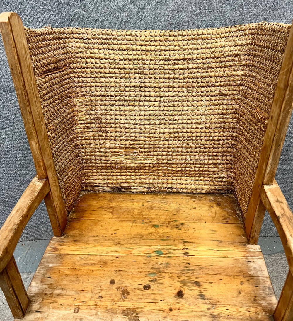 Antique Orkney Chair with Drawer View VI