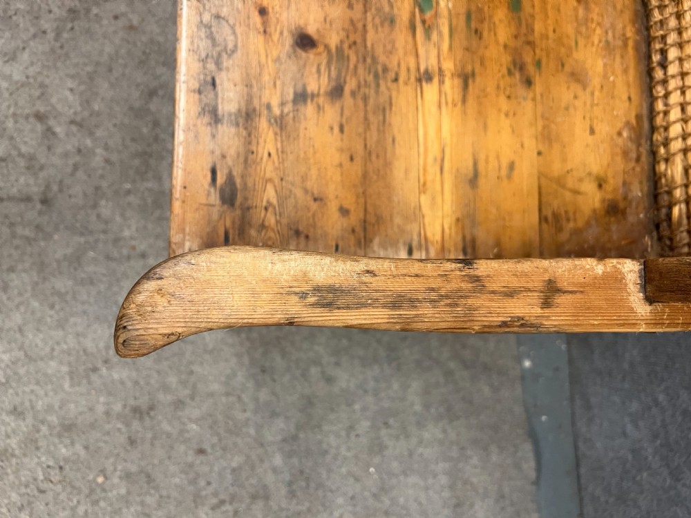Antique Orkney Chair with Drawer View VII