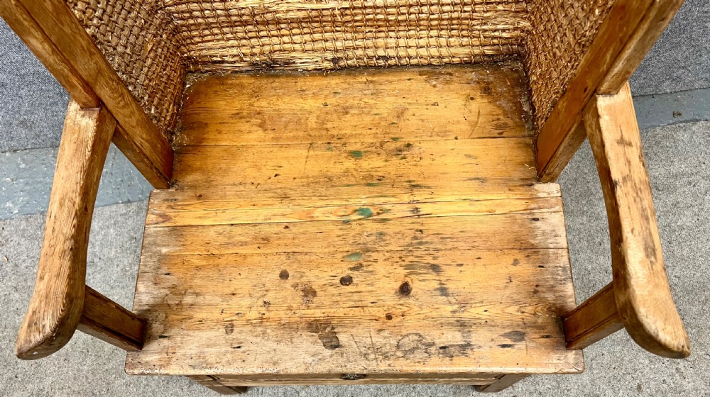 Antique Orkney Chair with Drawer View VIII