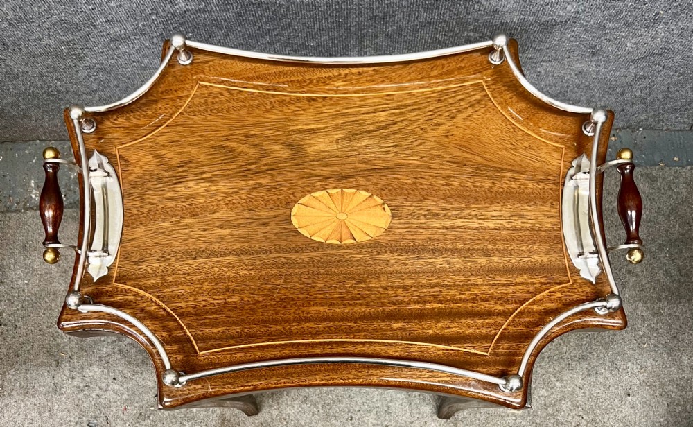 Good Quality Edwardian Occasional Tray Table View II