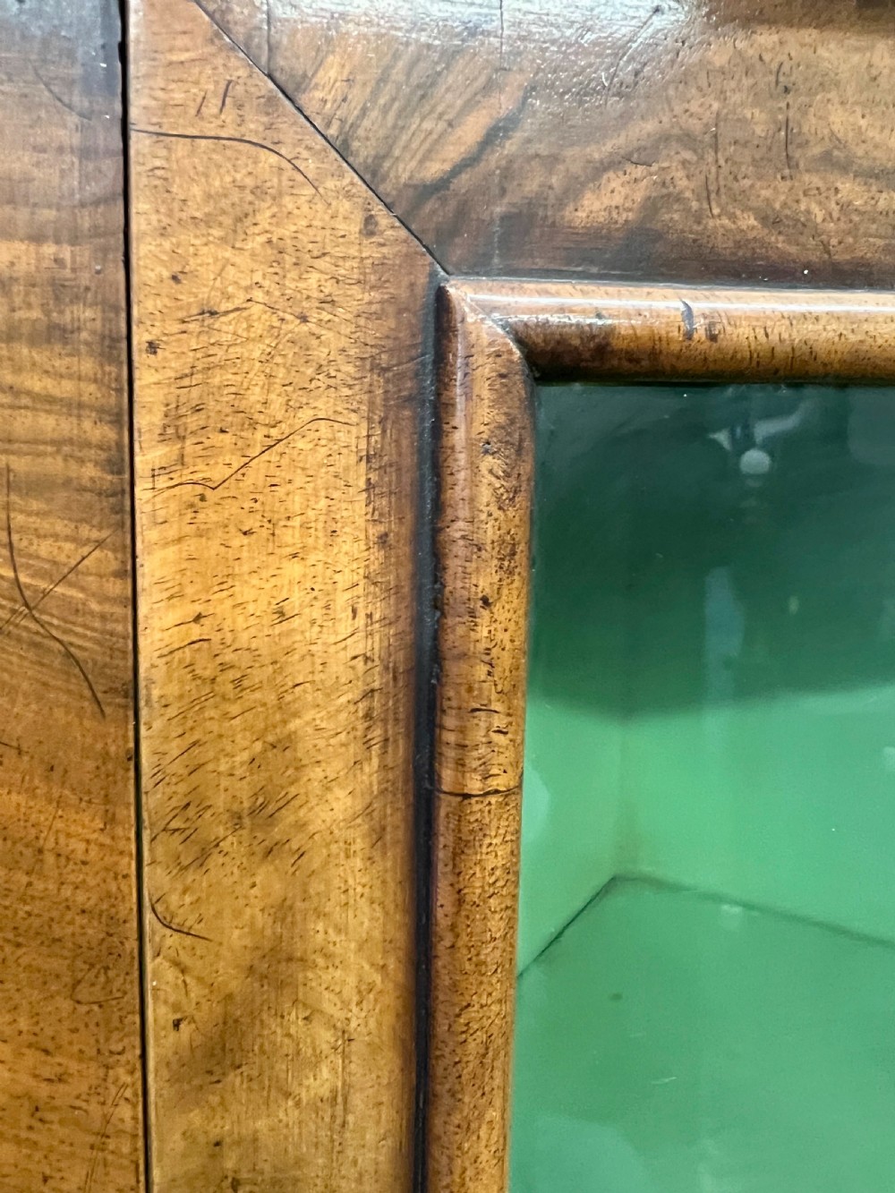 Quality Queen Anne Style Corner Cabinet View V