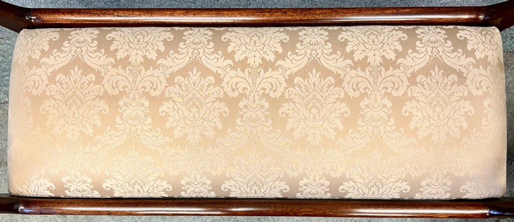 Pair of Regency Brass Inlaid Window Seats View X