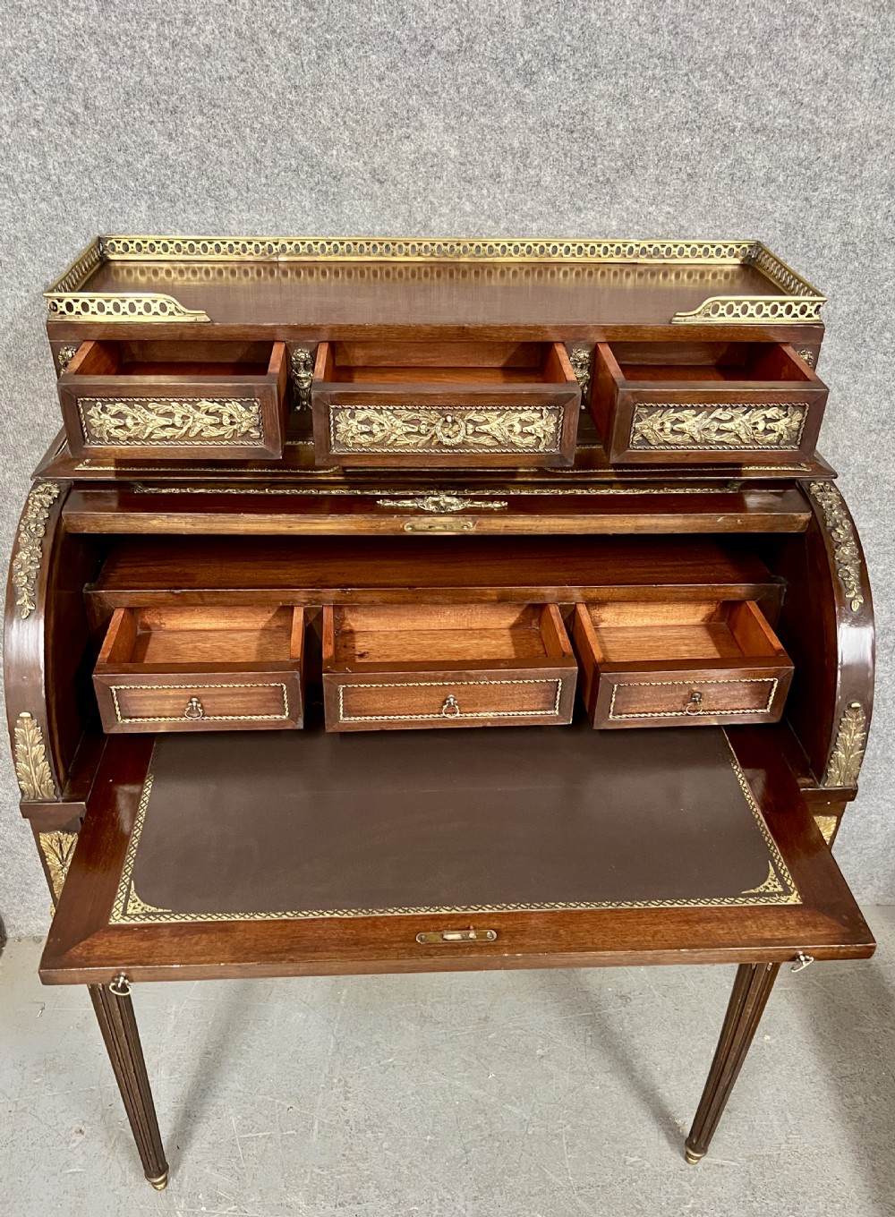 French Ladies Cylinder Desk View III