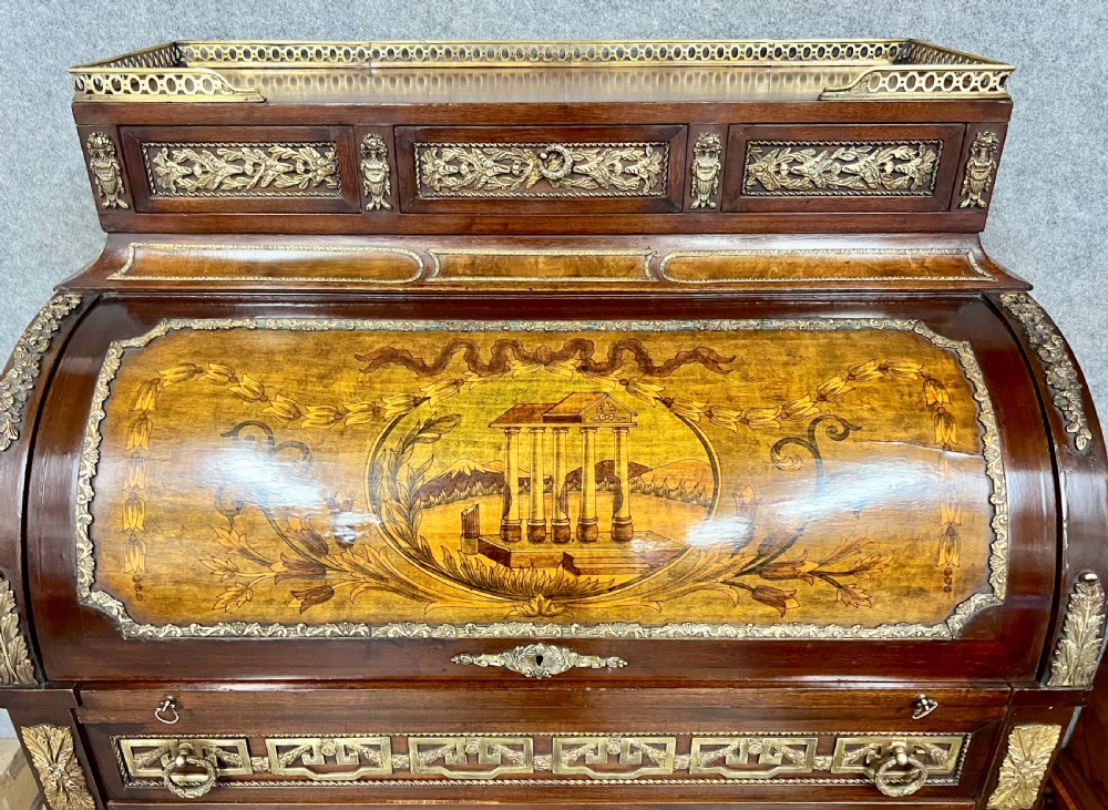 French Ladies Cylinder Desk View IV