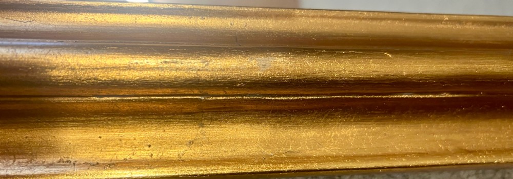 Large Gilded Overmantel Mirror View II