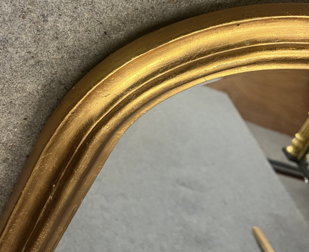 Large Gilded Overmantel Mirror View V