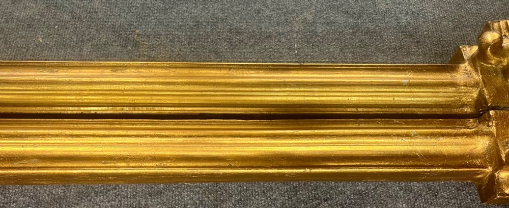 Large Gilded Overmantel Mirror View VII