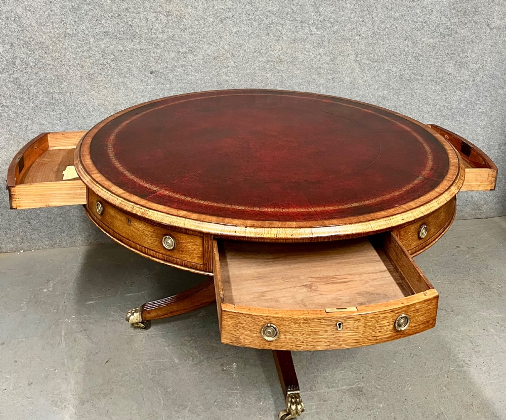 Good Quality 19th Century Drum Table View VI