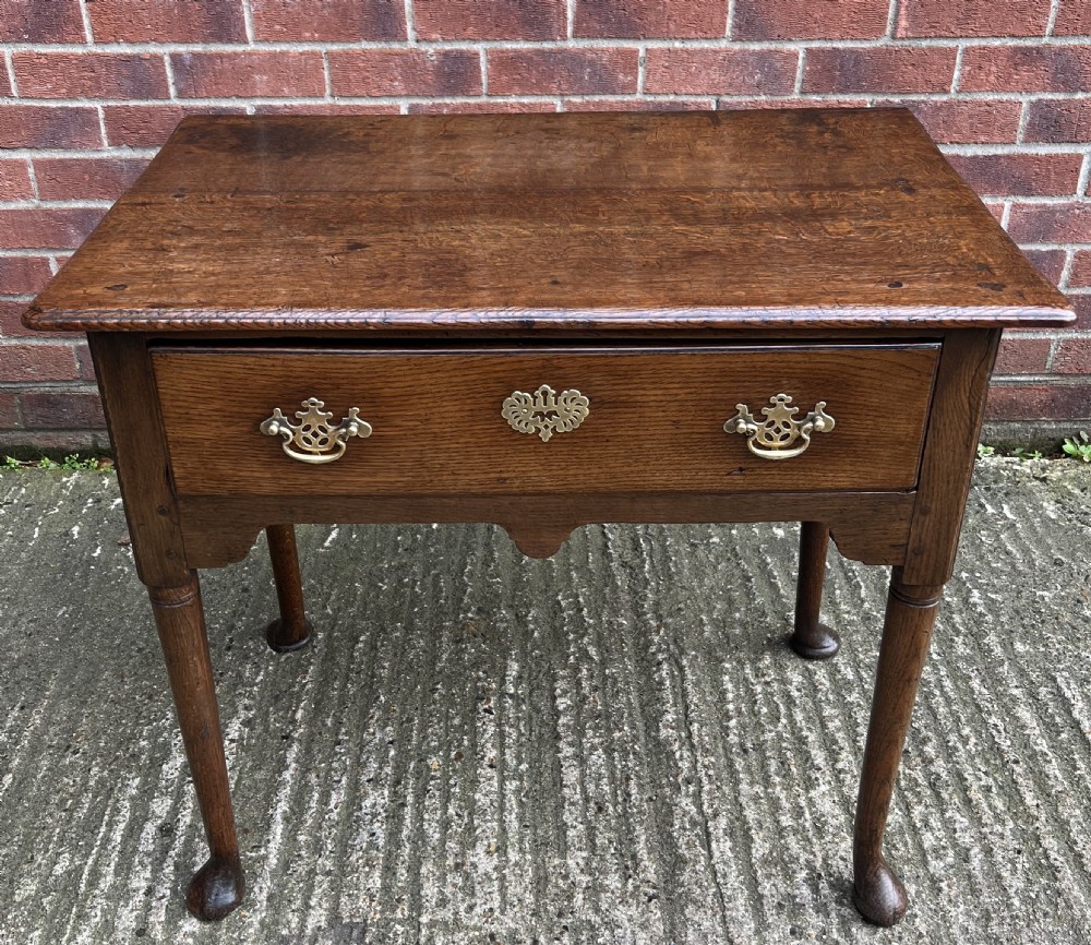 18th Century Oak Low Boy Side Table