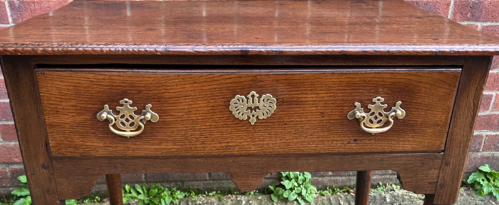 18th Century Oak Low Boy Side Table View VI