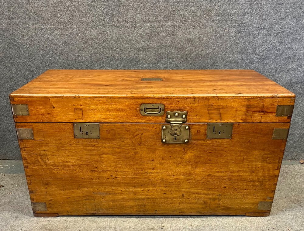 Large Camphor Campaign Trunk View IV