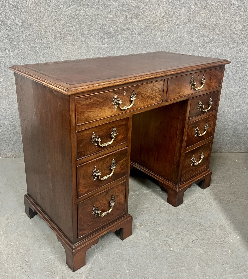 Small George III Style Mahogany Desk View III