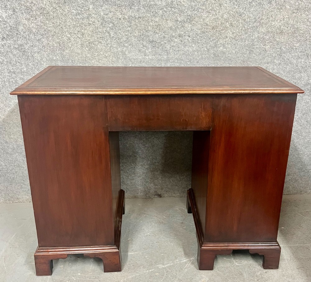 Small George III Style Mahogany Desk View VI