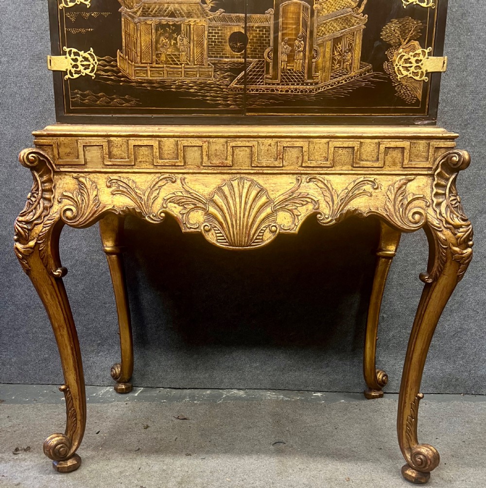 Superb Chinoiserie Cabinet on Stand View III