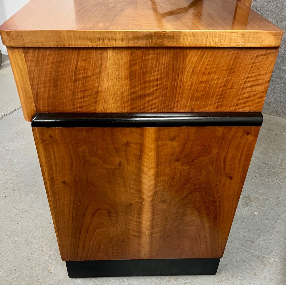 Stylish Art Deco Walnut Dressing Table View VII
