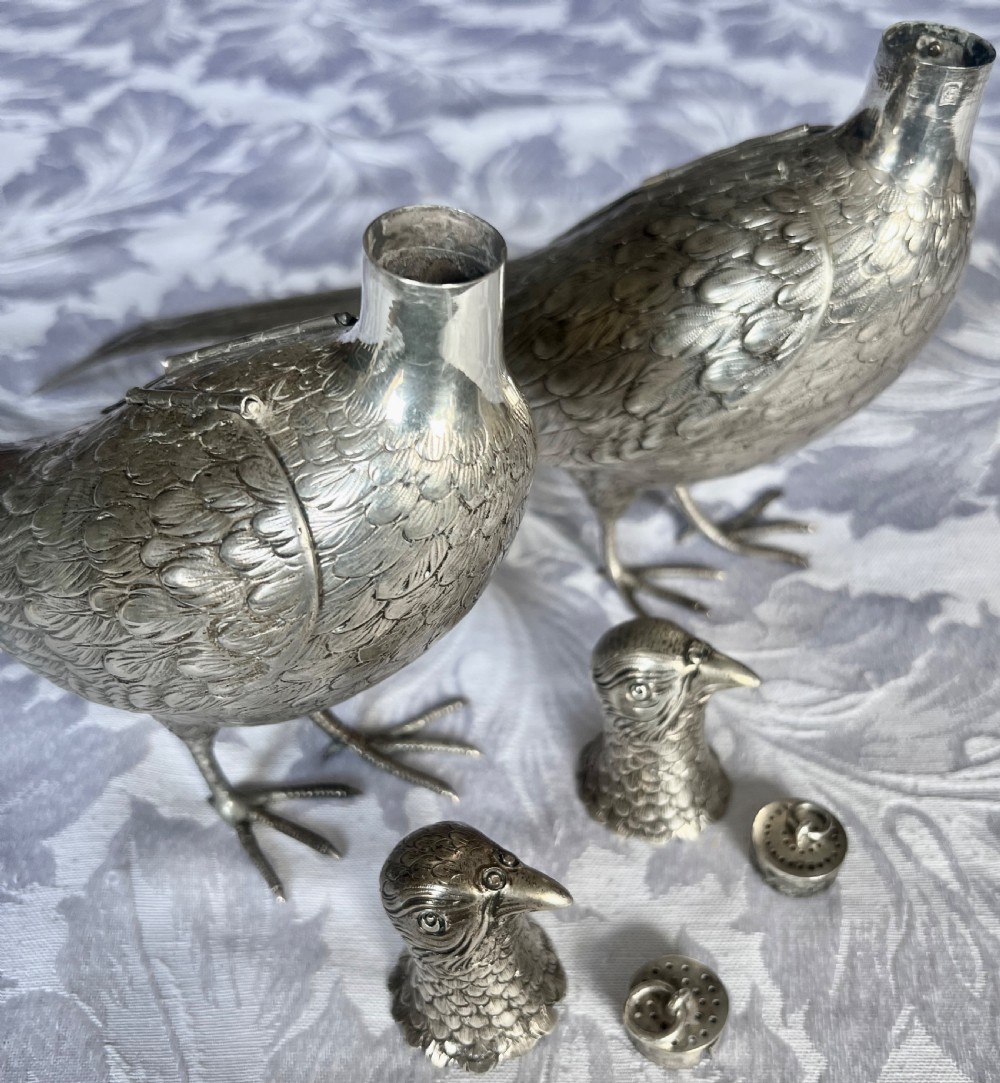 Pair of Silver Pheasants View IV