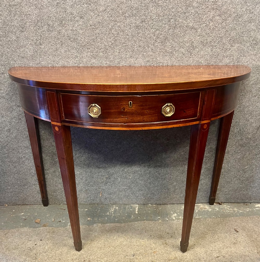 Georg III Mahogany Console Table