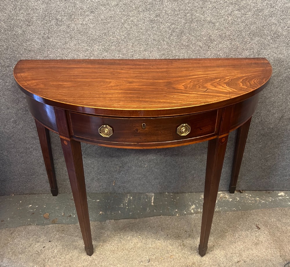 Georg III Mahogany Console Table View III