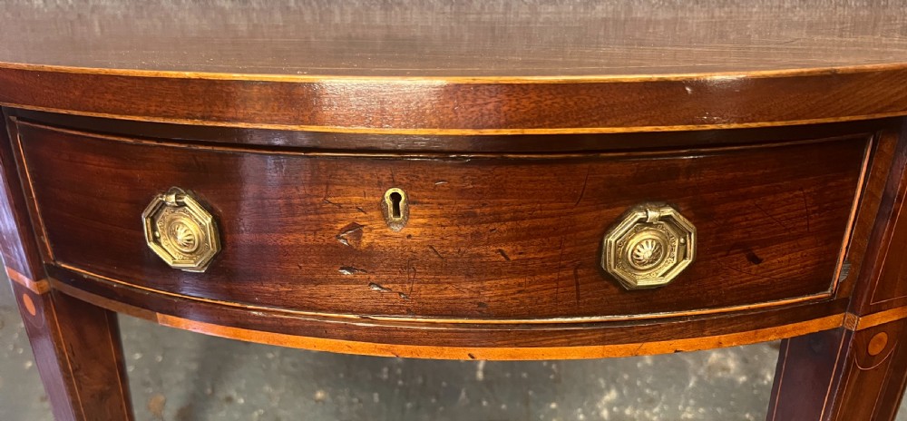 Georg III Mahogany Console Table View VII