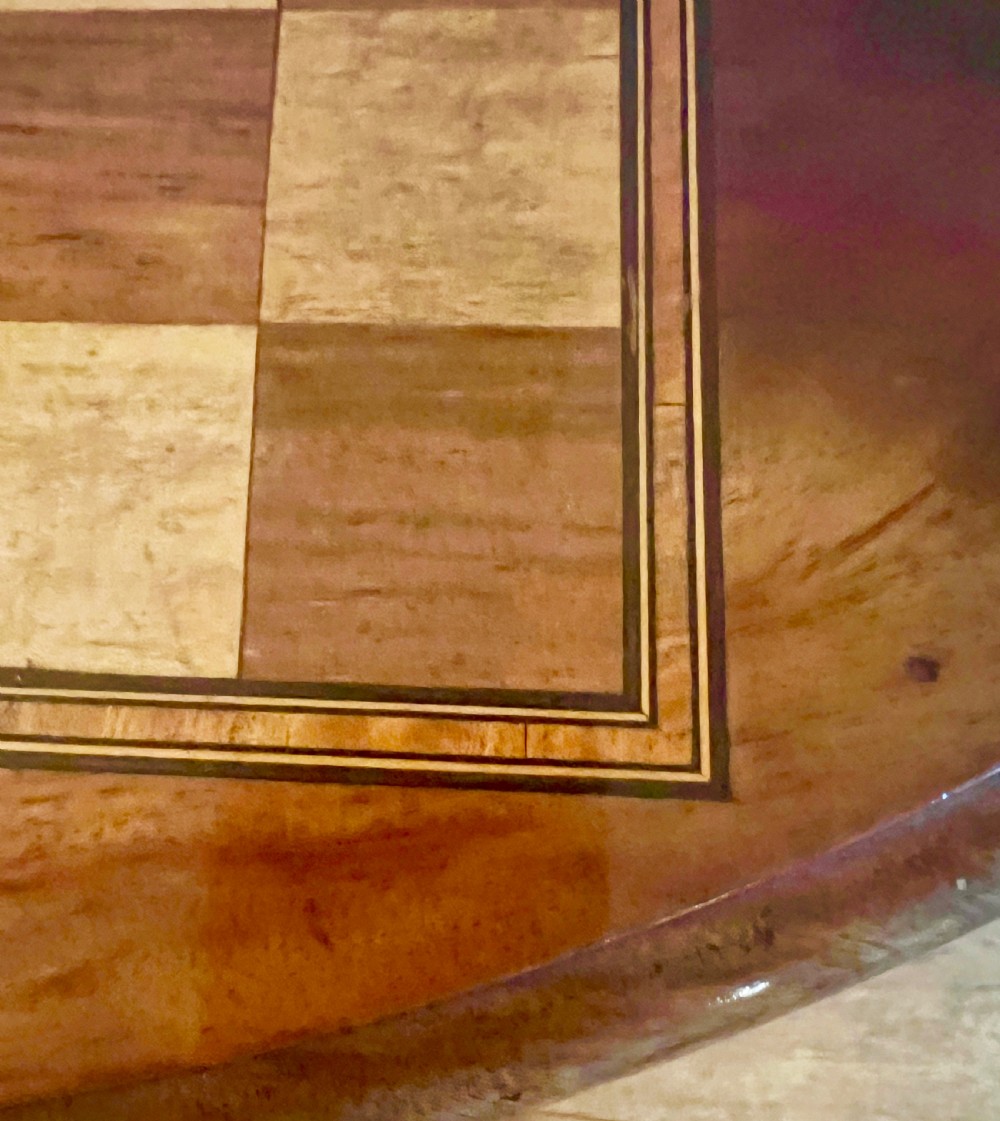 Victorian Walnut Chess Table View IV
