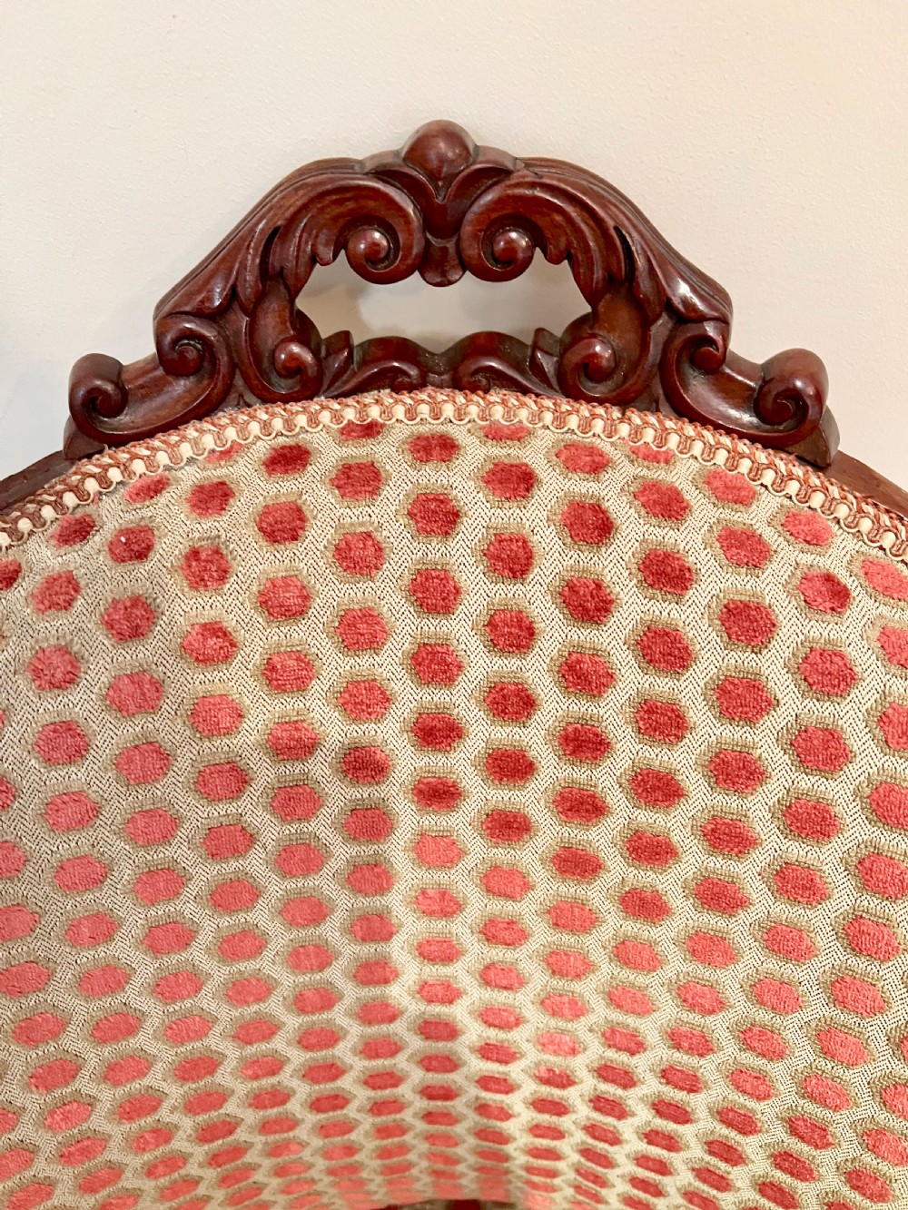 Superb Pair of 19th. Century Mahogany Chairs View III