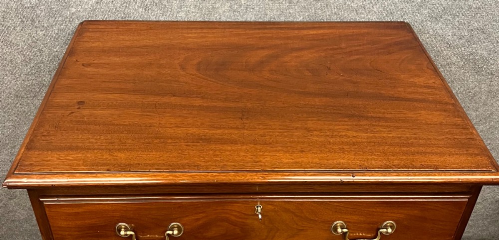 George III Mahogany Tall Boy Chest of Drawers View II