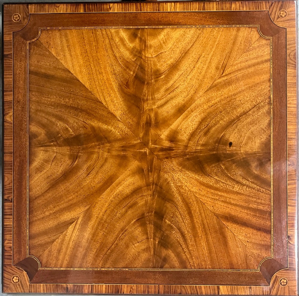 Good Quality Edwardian Inlaid Revolving Bookcase View II
