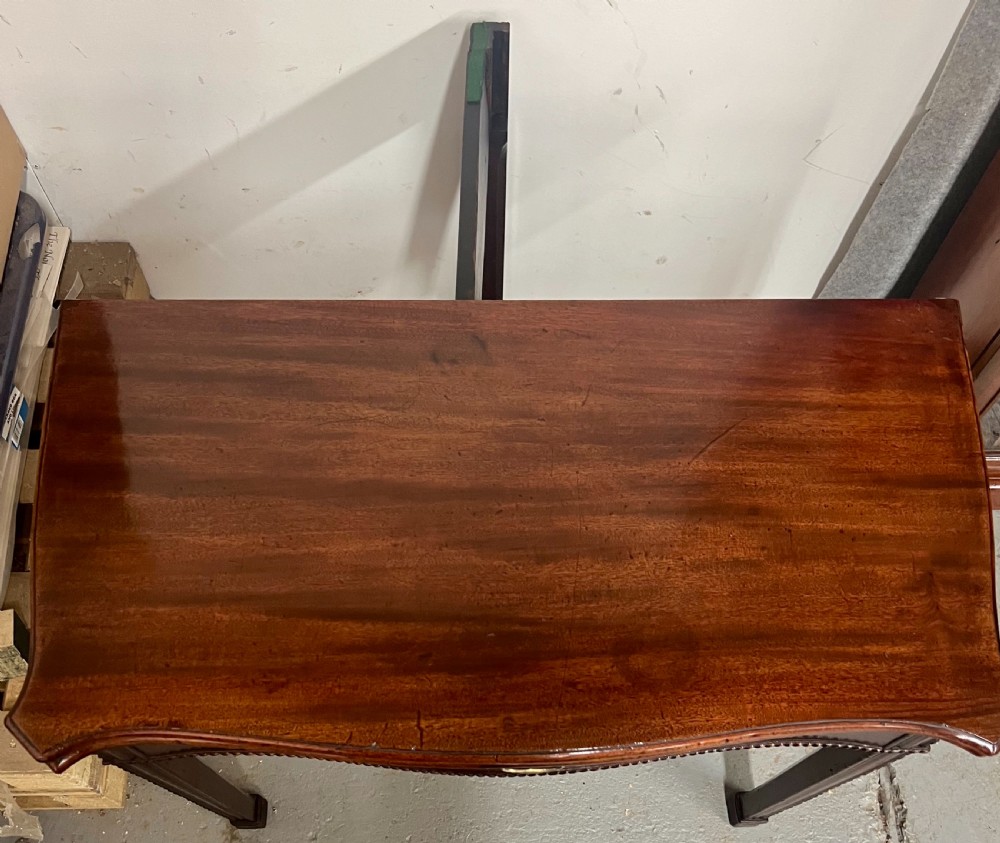 George III Mahogany Tea Table View VII