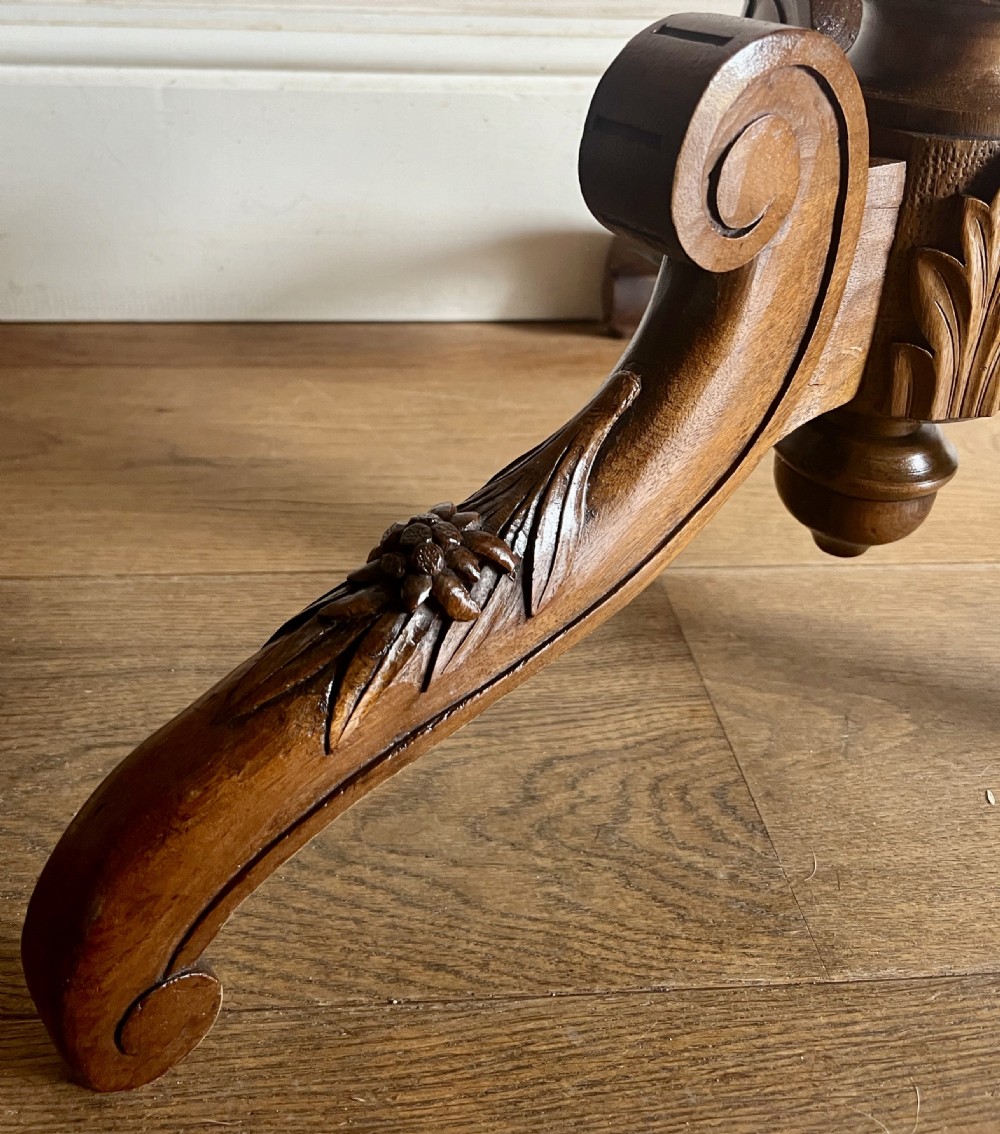Walnut & Inlaid Sorento Chess Table View VIII