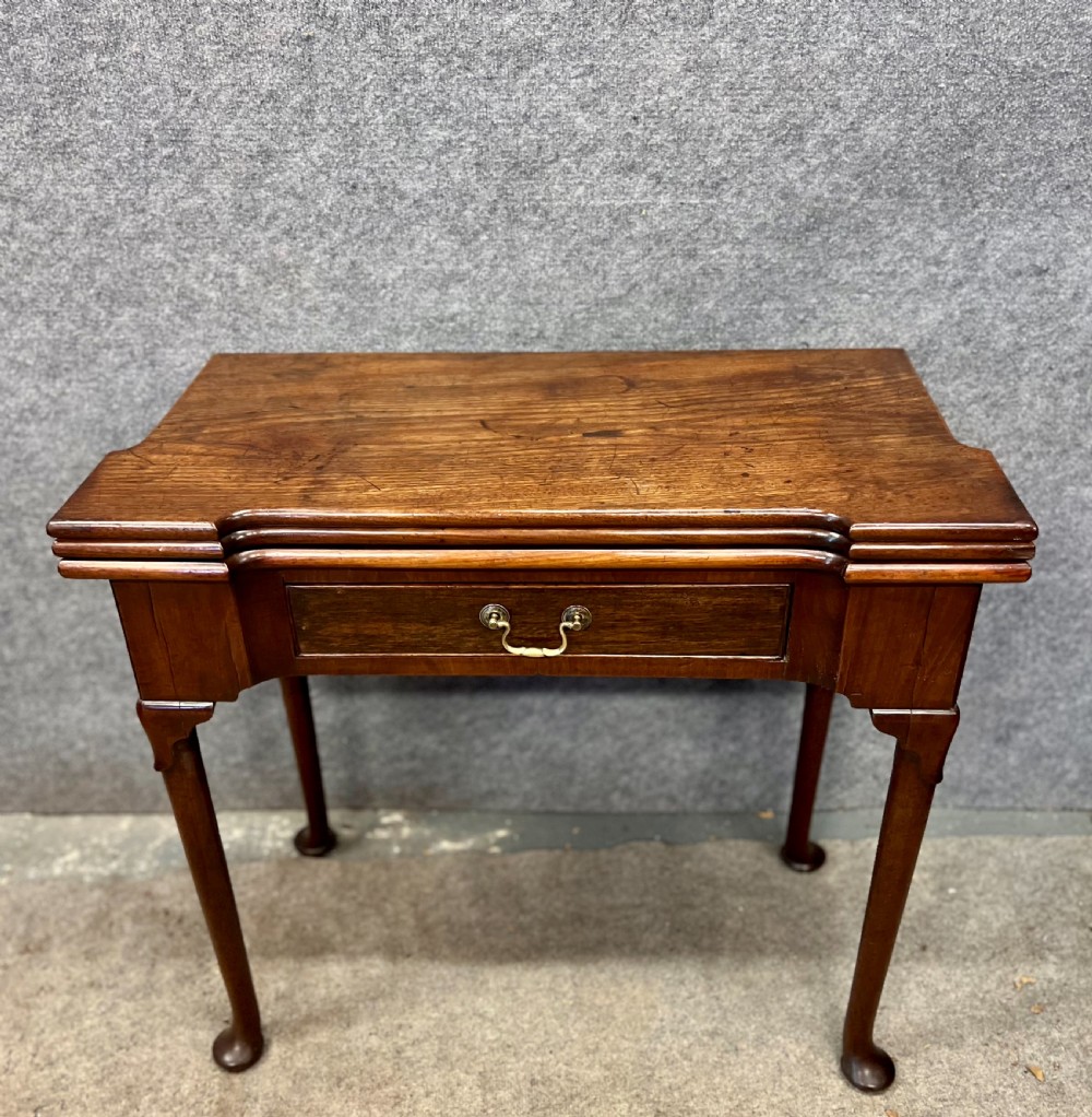 Georgian Mahogany Double Top Games Tea Table