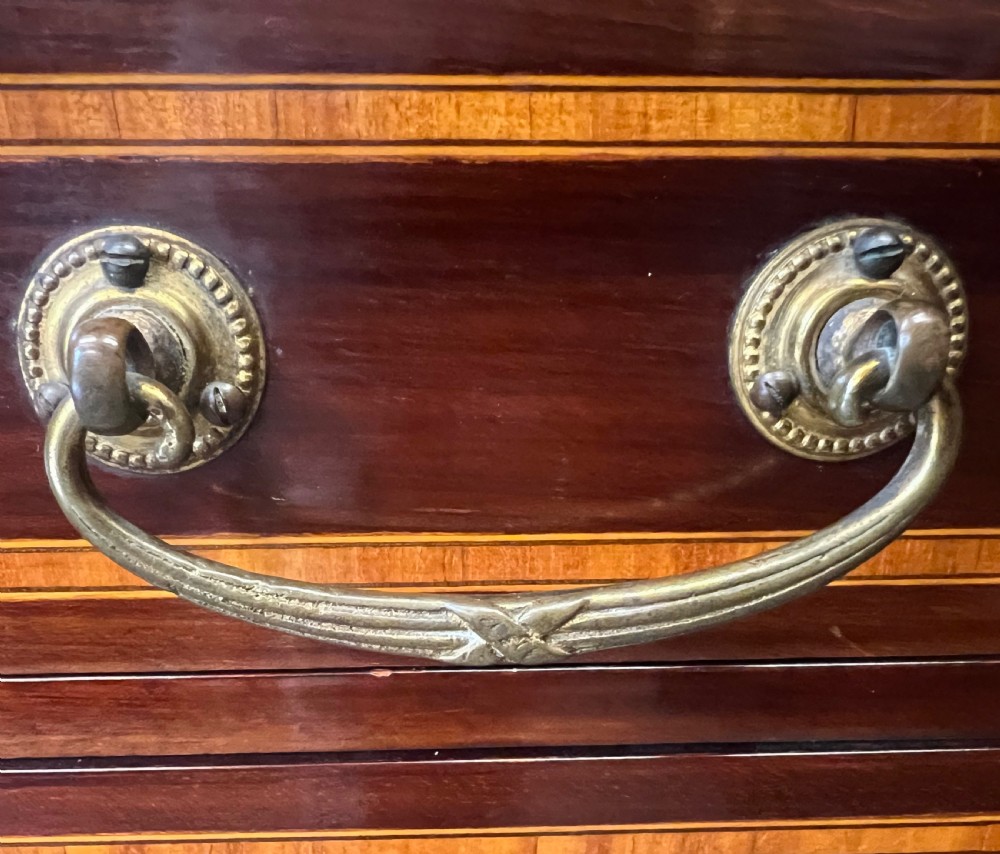 Edwardian Mahogany & Inlaid Folio Cabinet View VI