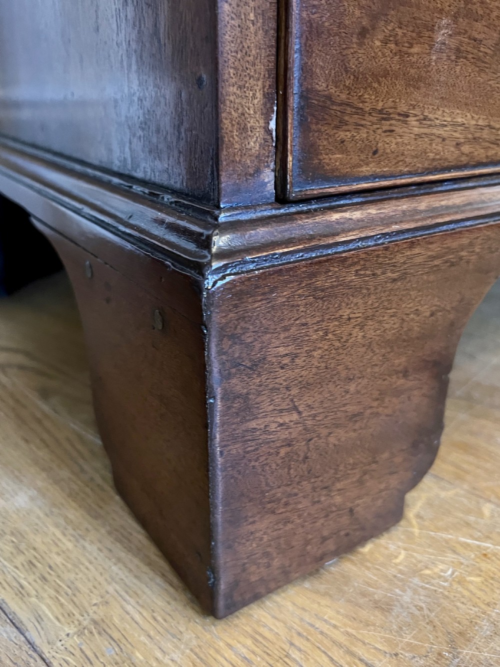 Good Quality Small George III Mahogany Slide Chest of Drawers View VII