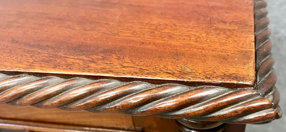 Small Antique Mahogany Bookcase View VI