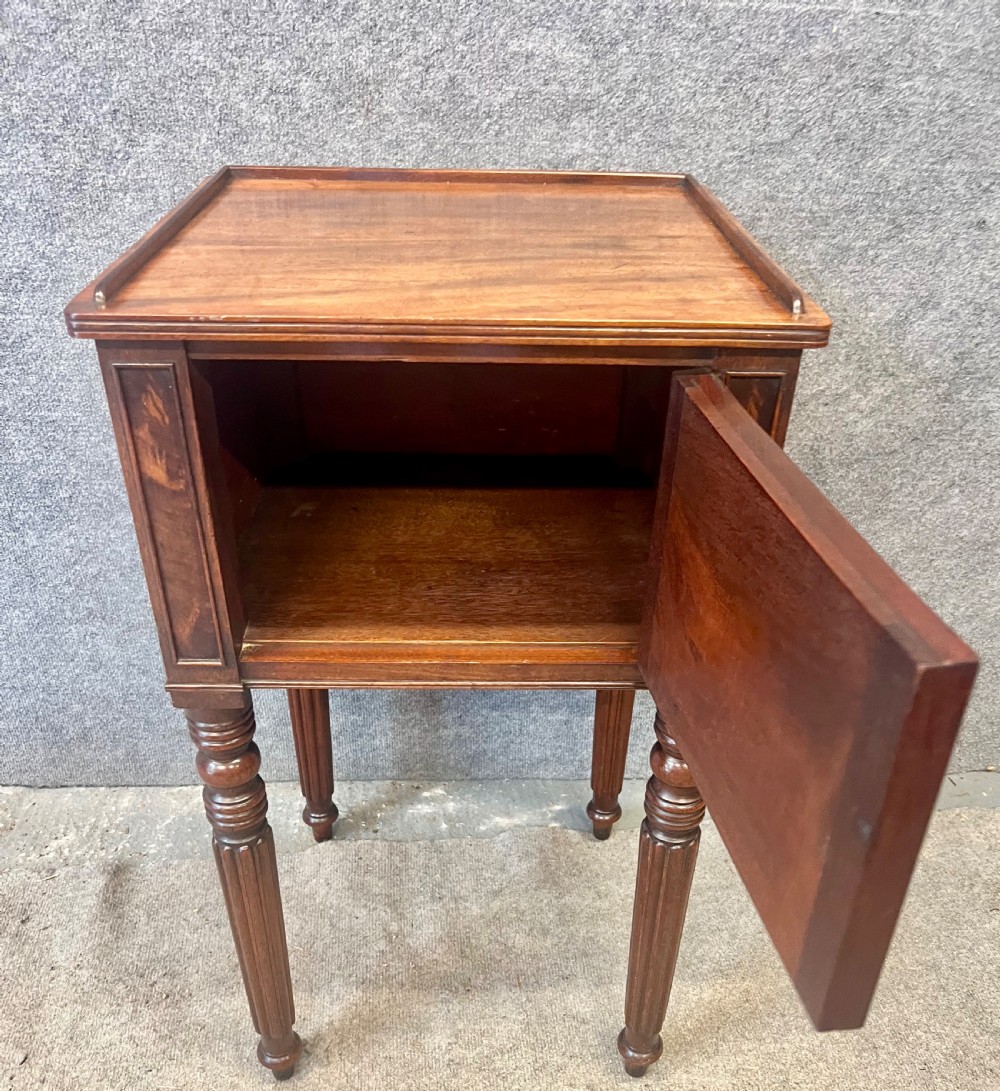 Gillow's Quality Bedside Cabinet View II