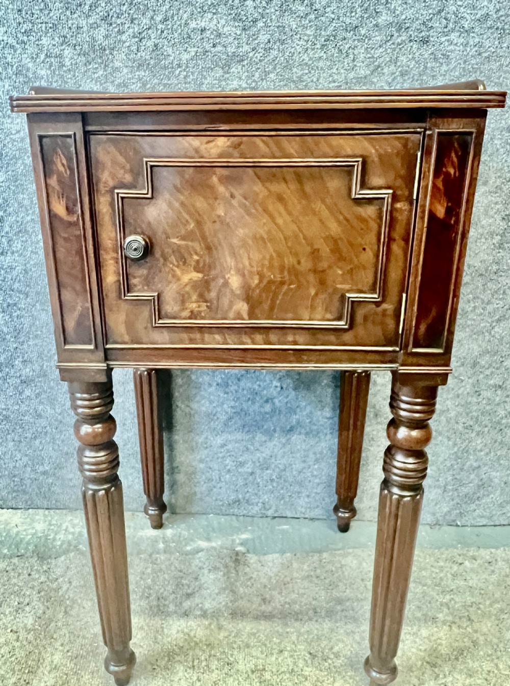 Gillow's Quality Bedside Cabinet View VII