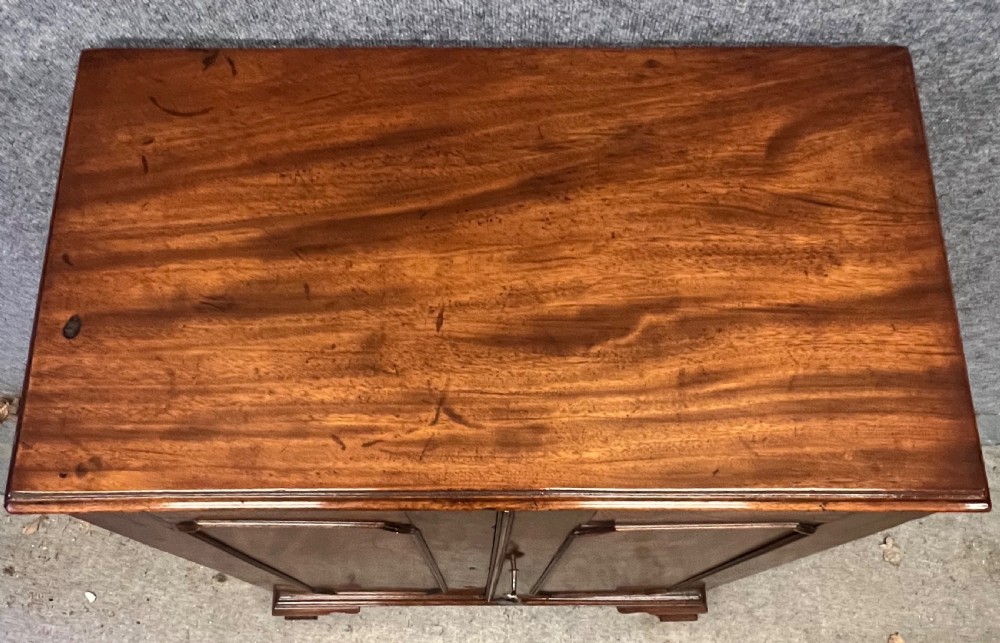 George III Mahogany Collectors or Plan Chest View III