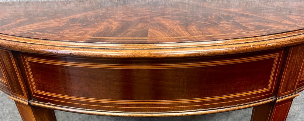 Good Quality Edwardian Inlaid Console Table View IV