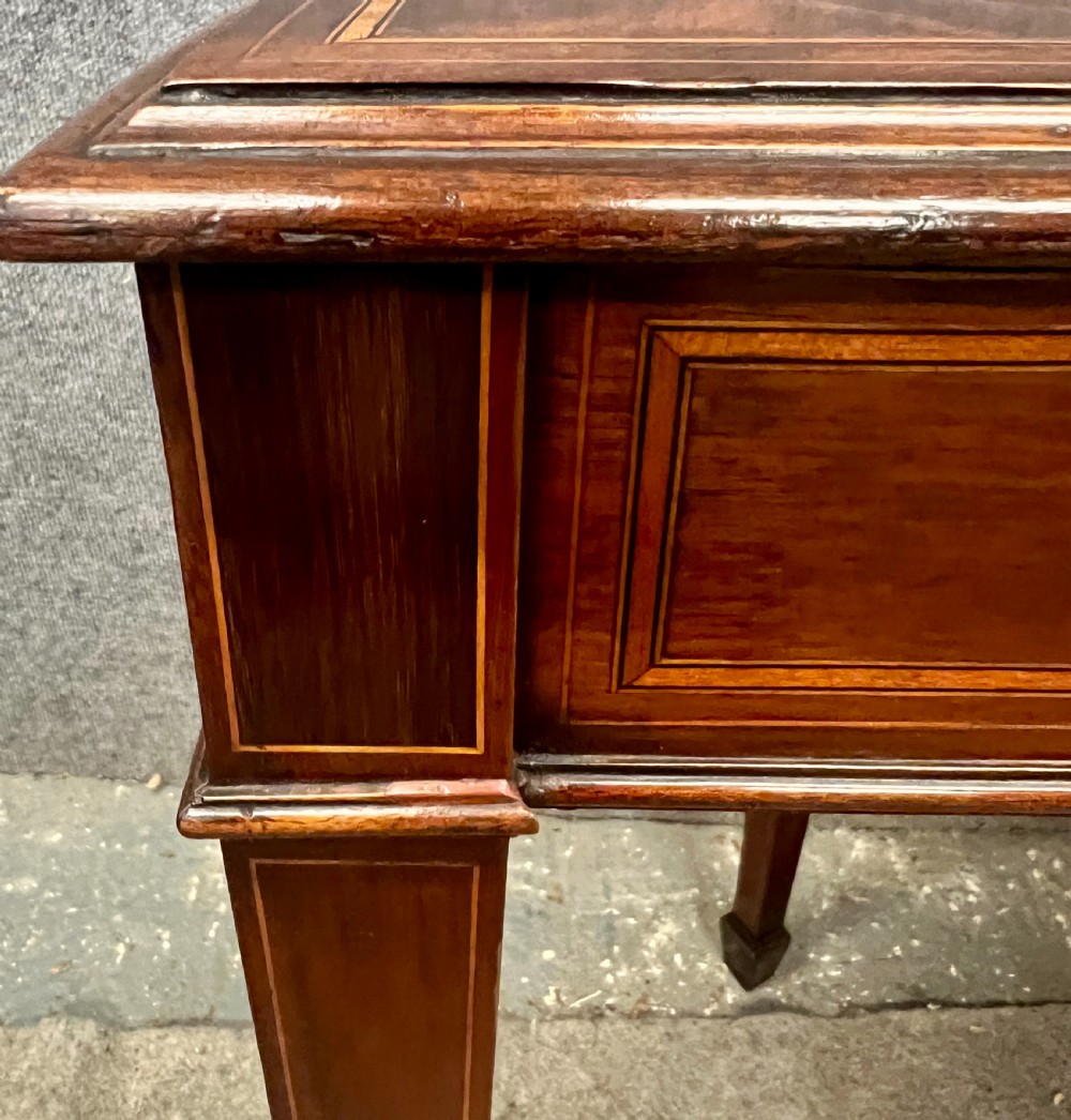 Good Quality Edwardian Inlaid Console Table View VIII