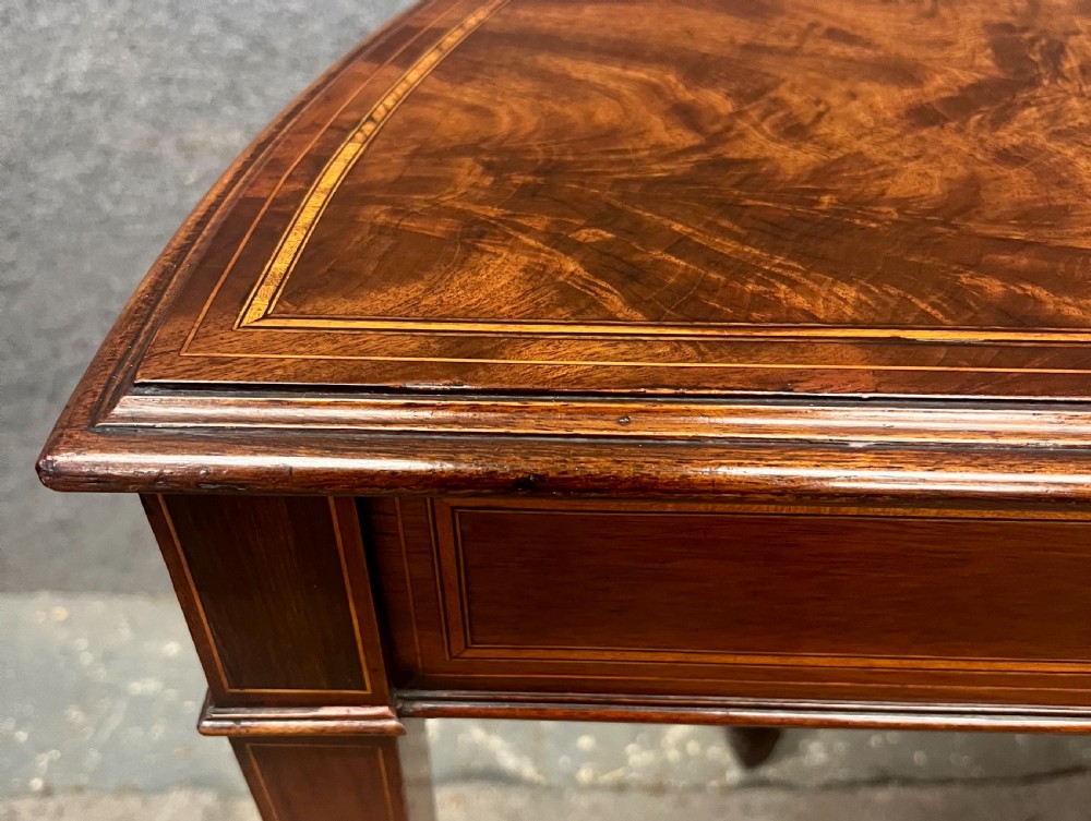 Good Quality Edwardian Inlaid Console Table View IX