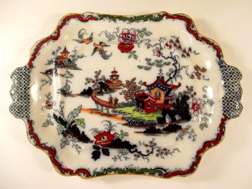 ASHWORTH MASONS TUREEN ON BASE C1830 - ADDITIONAL PHOTO 4