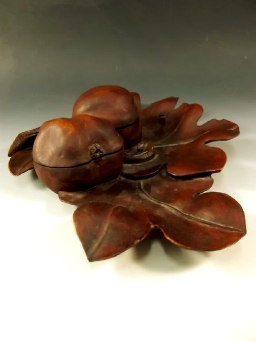 BLACK FOREST APPLE PEAR DOUBLE INKWELL - ADDITIONAL PHOTO 5