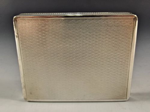 STERLING SILVER HALLMARKED ASPREY CIGARETTE CASE 1916 - ADDITIONAL PHOTO 4