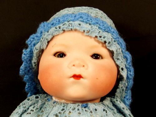 ARMAND MARSEILLE DOLL DREAM BABY BISQUE HEAD - ADDITIONAL PHOTO 1