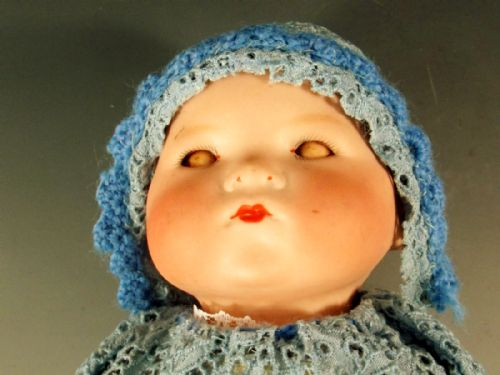 ARMAND MARSEILLE DOLL DREAM BABY BISQUE HEAD - ADDITIONAL PHOTO 2