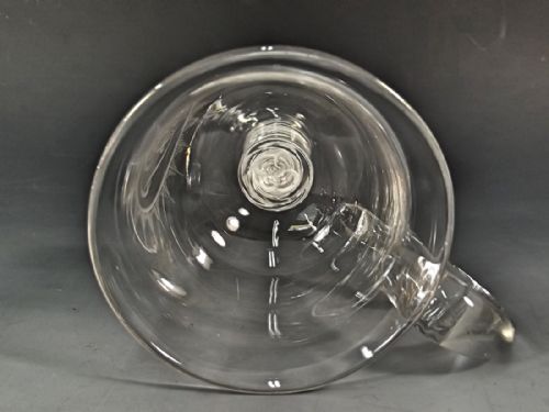 18TH CENTURY GLASS CUSTARD CUP WITH COTTON TWIST STEM - ADDITIONAL PHOTO 5