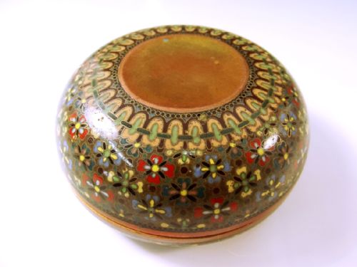 JAPANESE MEIJI PERIOD CLOISONNE ENAMEL KOGO - ADDITIONAL PHOTO 3